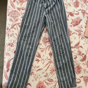 Women’s J Galt Stretchy Waist Vertical Stripe Pants